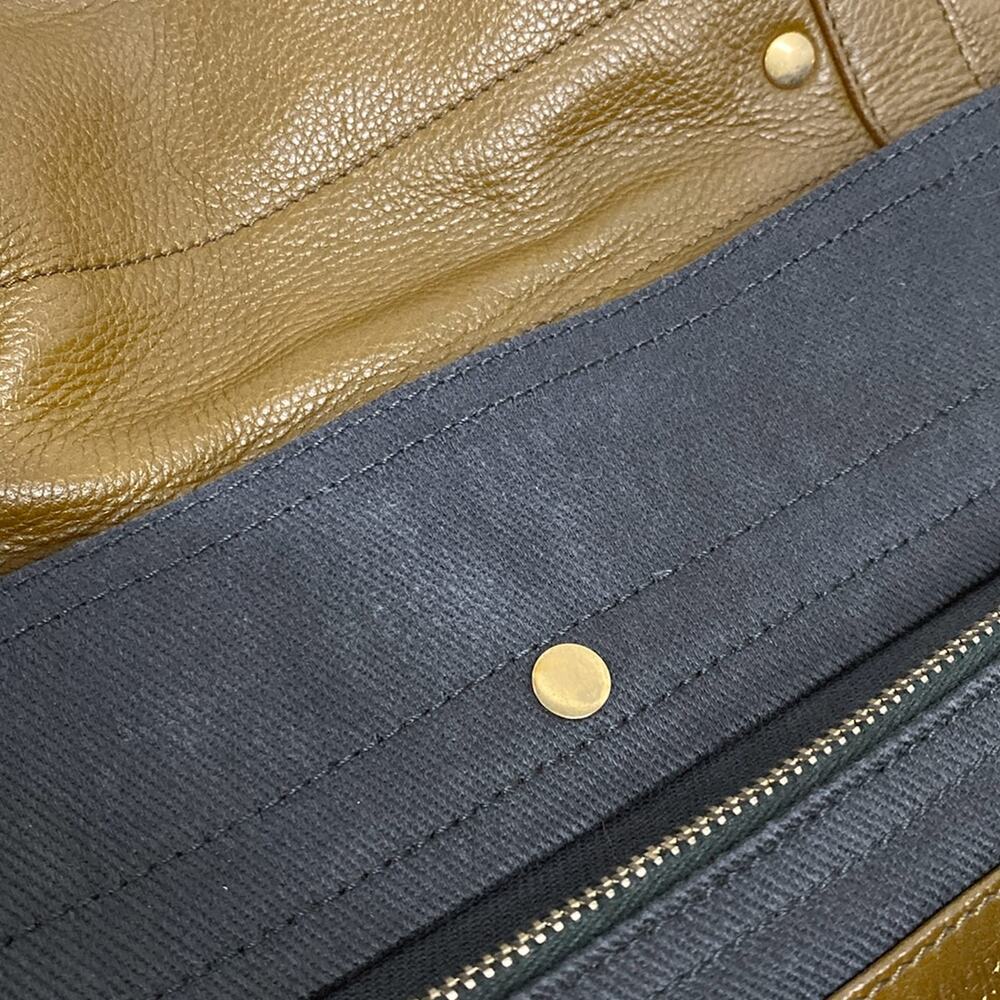 Saint Laurent YvesSaintLaurent Muse Two Handbag 229563 Brown Black Leather - Picture 12 of 15